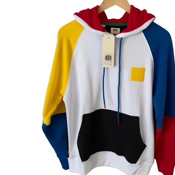 Levi's X LEGO Men's Relaxed Multicolor Hoodie